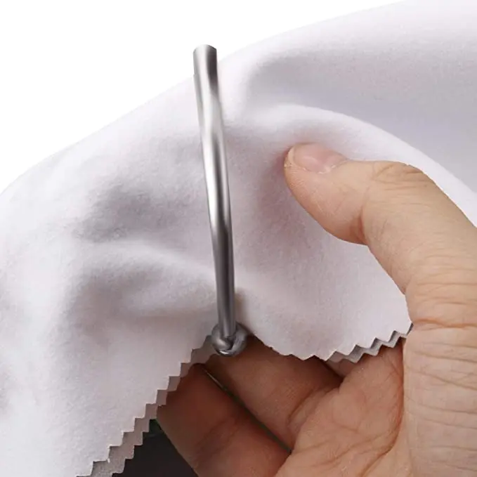 Jewelry Polishing Cloth with Custom Printing Logo Sterling Silver Jewelry Cleaner