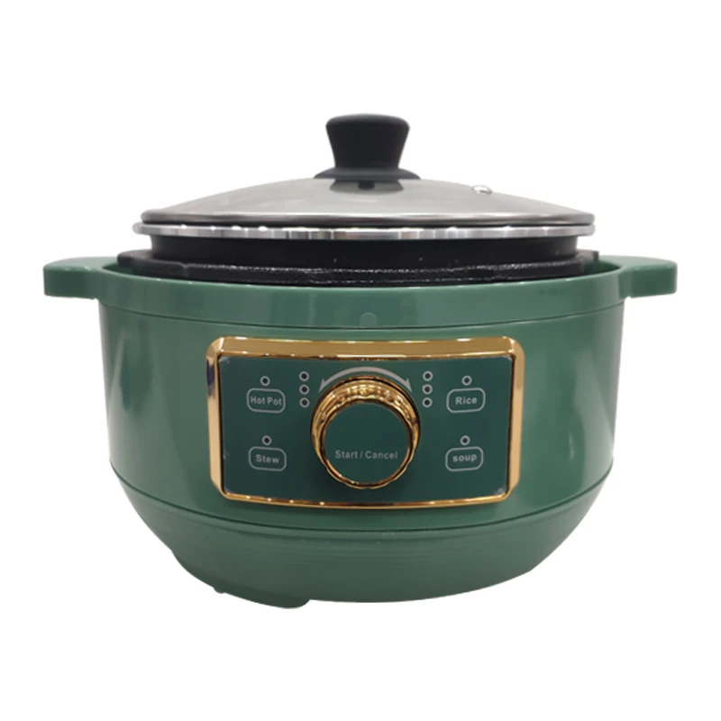 Okicook 2.8L Mini Household Multifunction Electric Pressure Cooker Non-Stick Coating Inner Pot Hot Pot