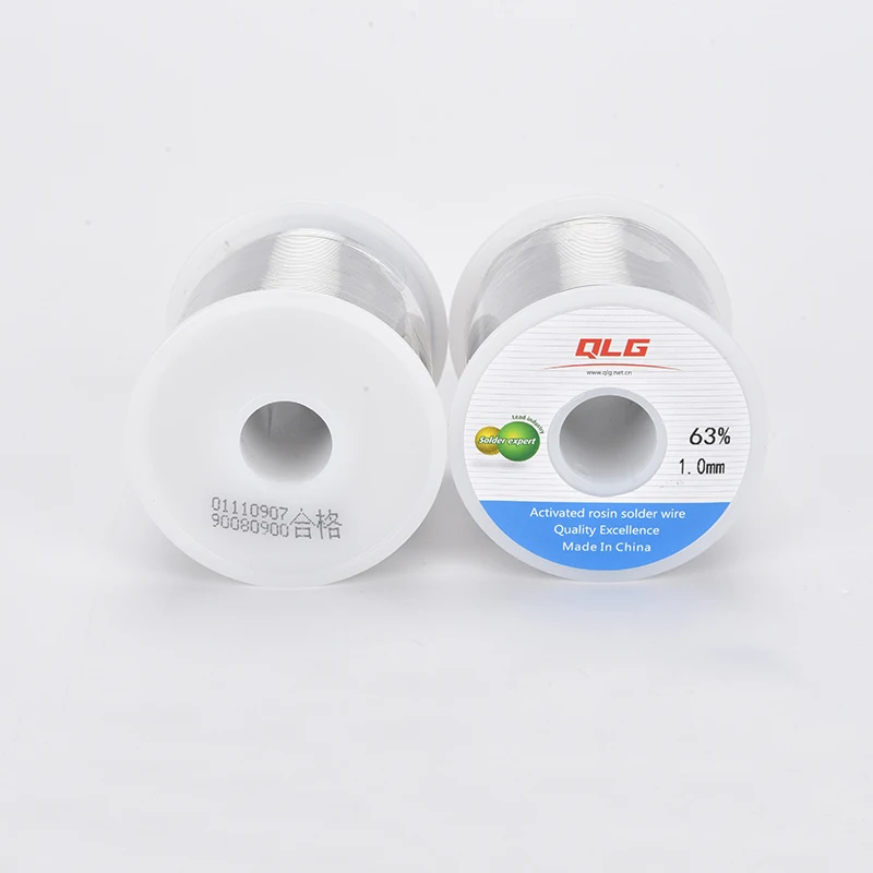 Soldering QLG solder wire Sn63Pb37 900g rosin cored wire with flux 2%  no clear
