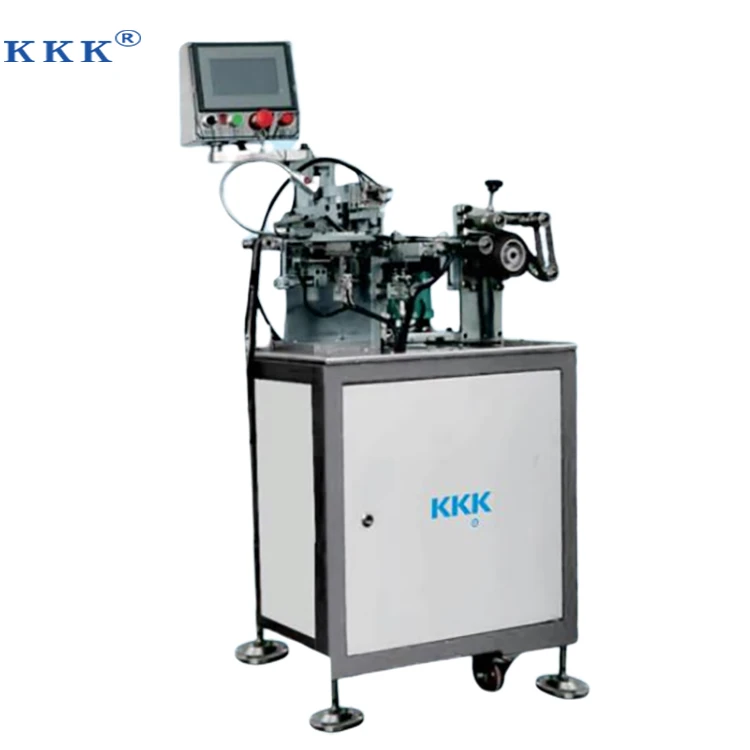 KKK High Capacity And Stable Metal Zipper U Type Particle Top Stop Machine