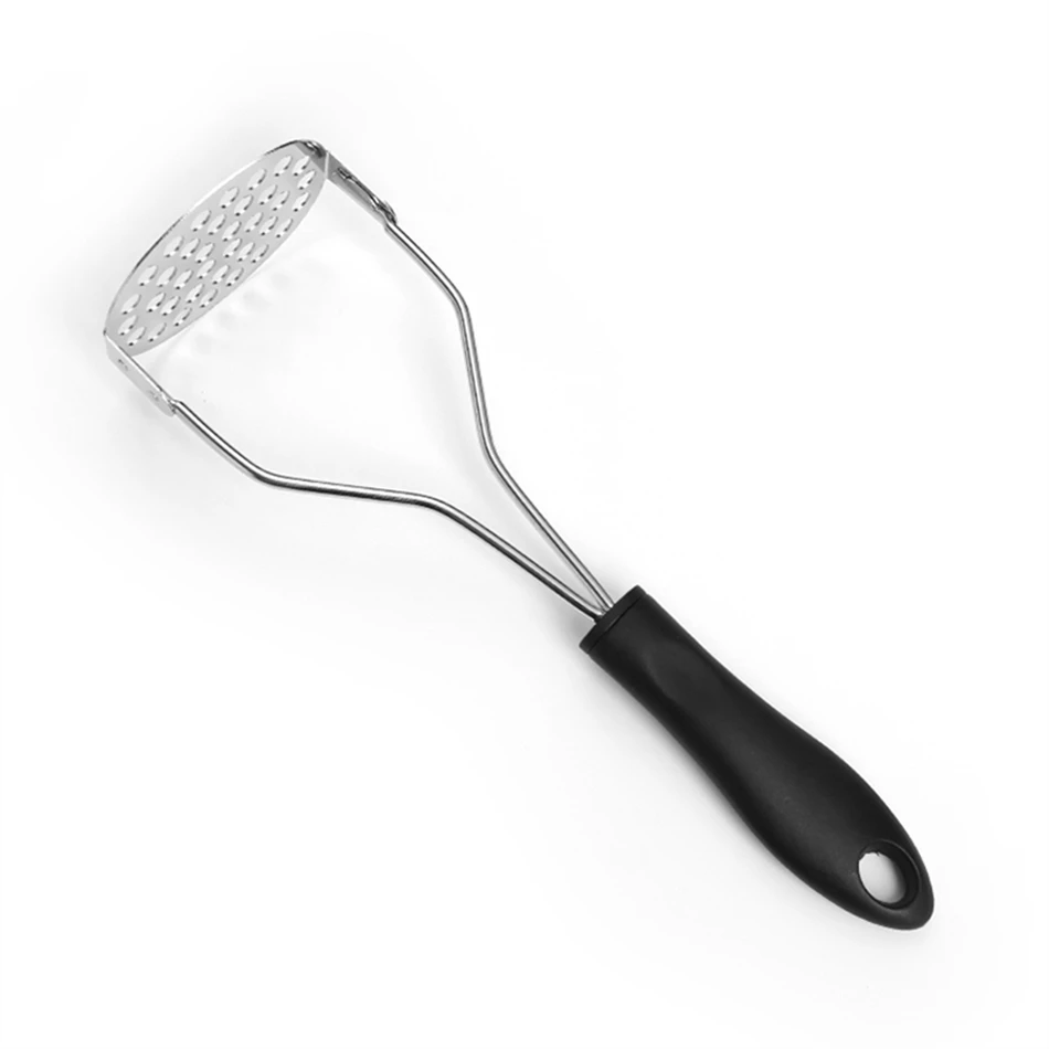 Easy to Use Gadgets Kitchen Potato Masher with Non Slip Heat Resistance Handle Stainless Steel Potato Press