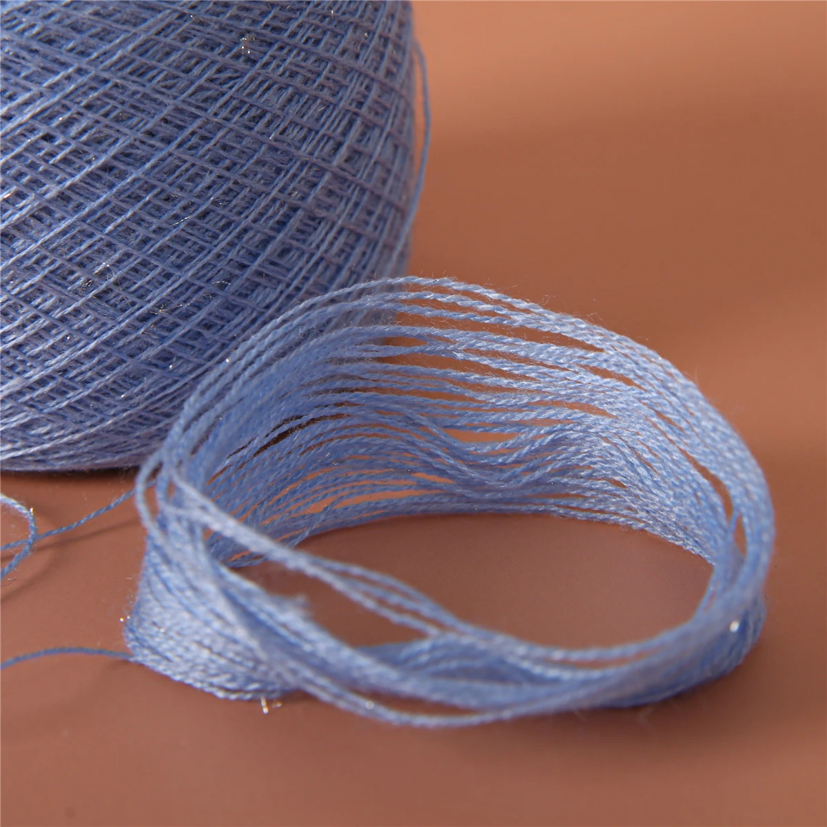 Durable 47% Viscose 26% Pbt 22% Nylon 5Silver Wire 28s/2 Core Spun Yarn Suitable  for 12G 14G