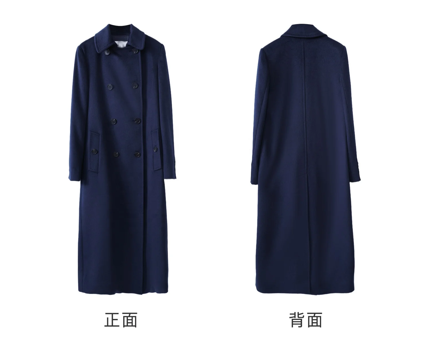 Женское кашемировое пальто с поясом, длинное теплое шерстяное пальто с двойным лицом для весны