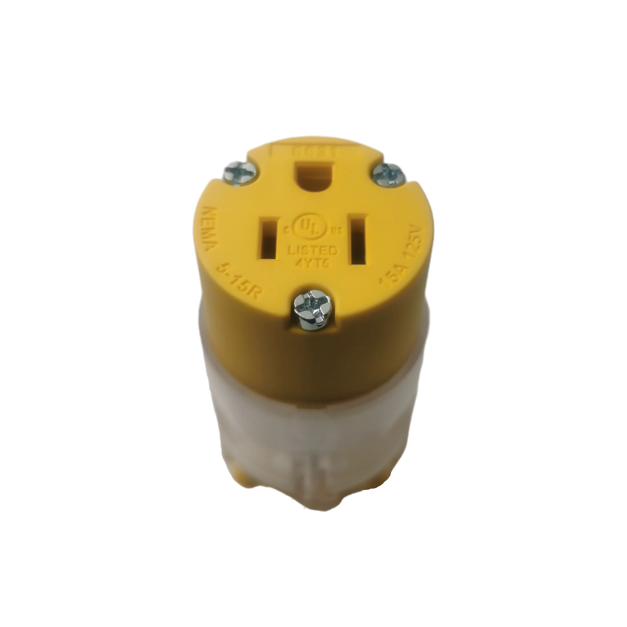 Разъем NEMA 5-15R с прямым лезвием и гнездом стандарта США и Канады