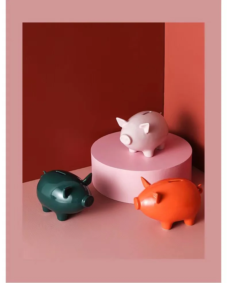 bhm Other home decor ceramic vase centerpiece decoration  table for piggy banks