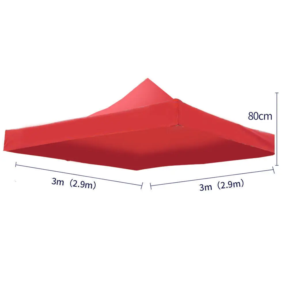 AOZHAN 3x3 Aluminium Folding Tent Pop-up Canopy for Outdoor Events-Wedding Party Trade Show Display Promotional Gazebo Events
