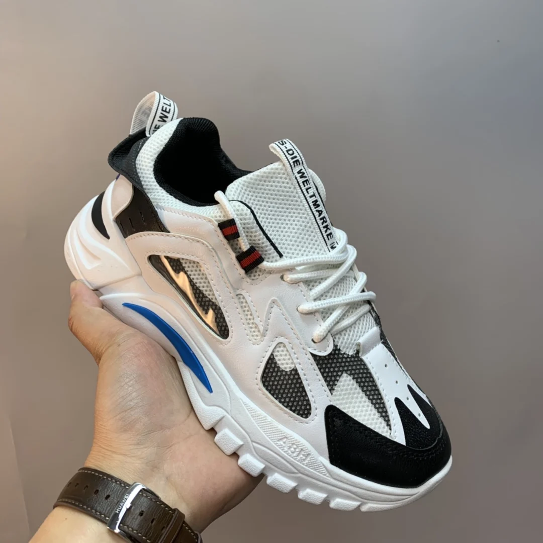 M4292 Bulk Wholesale men sports casual male fashion sneakers mixed type for mens black shoes stock men