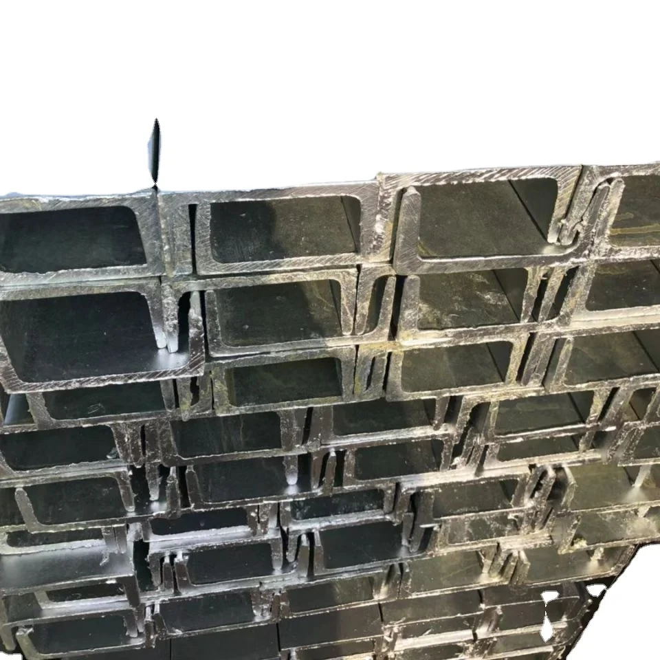 high quality Hot selling galvanized u beam steel structural steel c channel / C profil price u channel steel