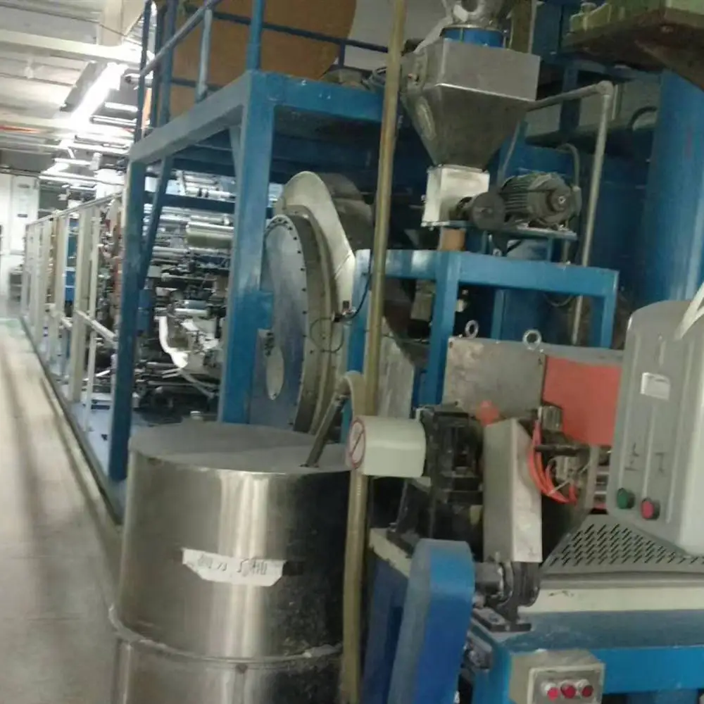 Secondhand Baby Diaper Making Machine Used Semi Automatic Sanitary Napkin Machine