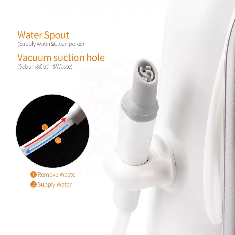 New 2 handles 2 tips hydra skin peel face machine professional personal hydro microdermabrasion machine