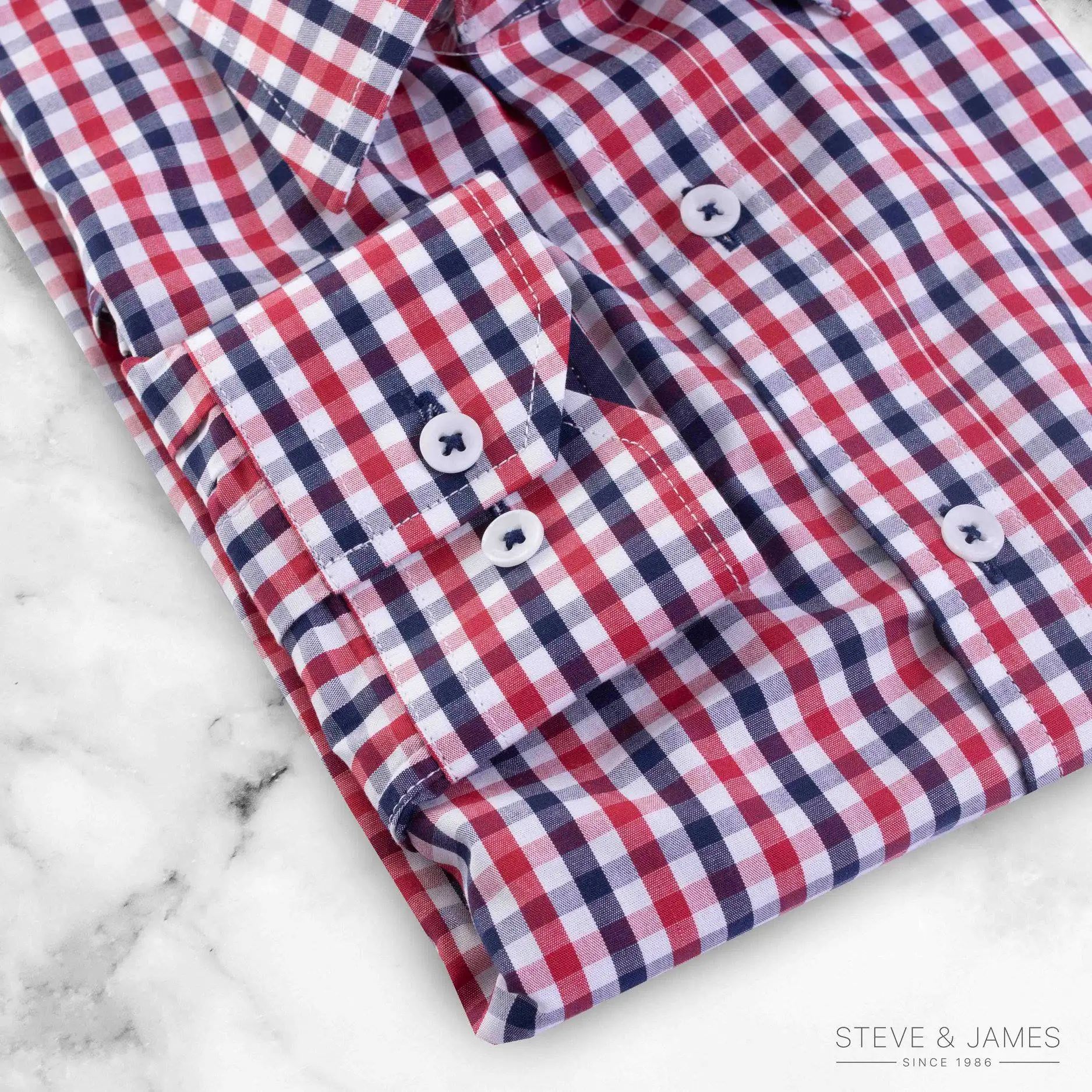 Рубашка с длинным рукавом для мужчин, Стив и Джеймс, новый дизайн