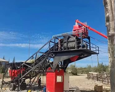 Новый промышленный сборный бетонный завод 60 м3/ч мобильная Бетономешалка с сертификатами CE GOST ISO