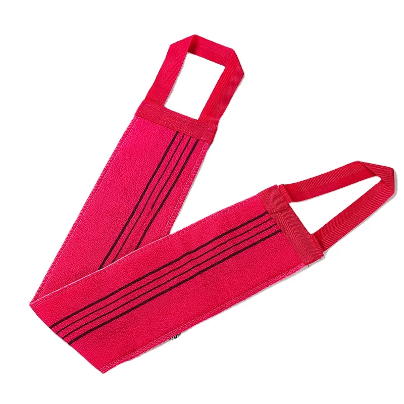 Scrubber Body Scrub Brush Loofah Exfoliator Washcloth Soap Exfoliating Shower Silicone Wash Gloves Bath Sponge Net