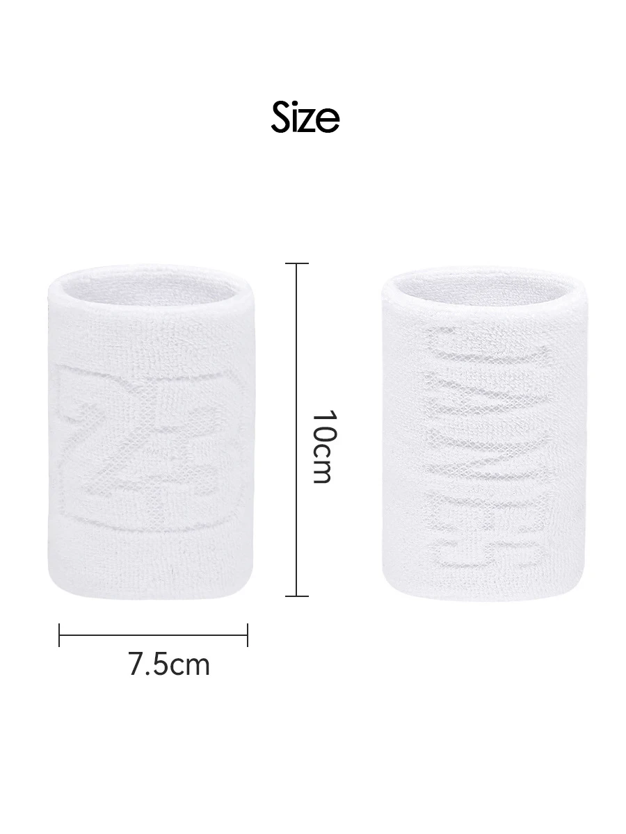 Breathable Wrist Hand Towel Sweat-Absorbent Band Wristband Wholesale Hot Sale Custom Logo Comfortable Tennis Sweatband