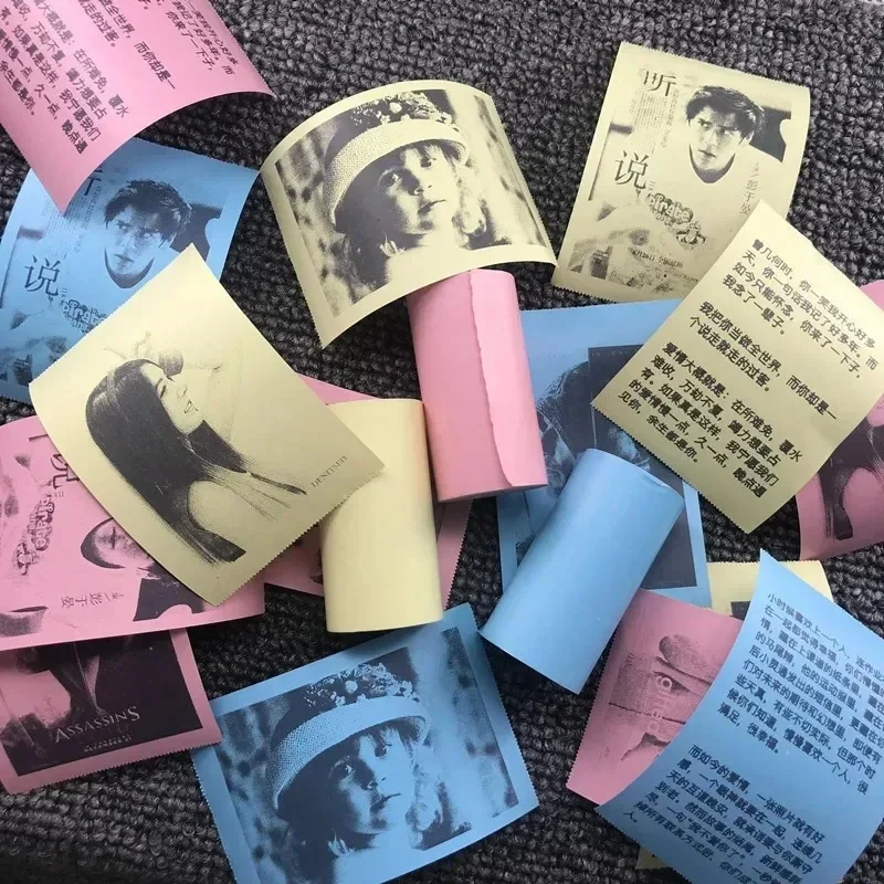 Thermal Paper Rolls Self-adhesive Label Sticker Pocket Different Diverse Type Thermal Printer