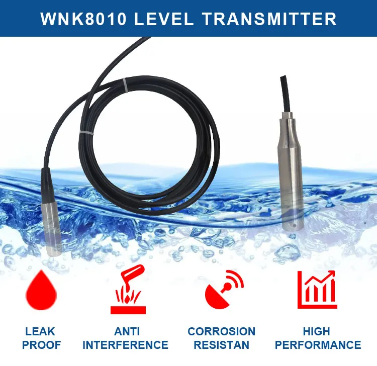 Датчик уровня топлива WNK для дизельных и бензиновых баков Гидростатический Датчик уровня воды