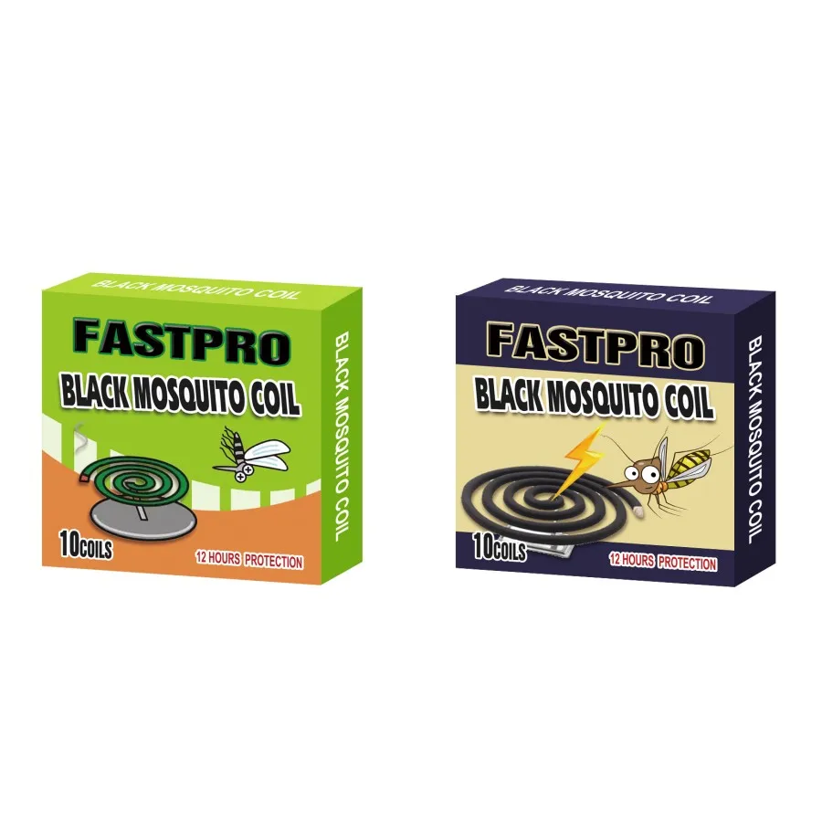 Quanzhou Mosquito Coil Factory Top Brand No Smoke Eco-friendly Black Mosquito Coil
