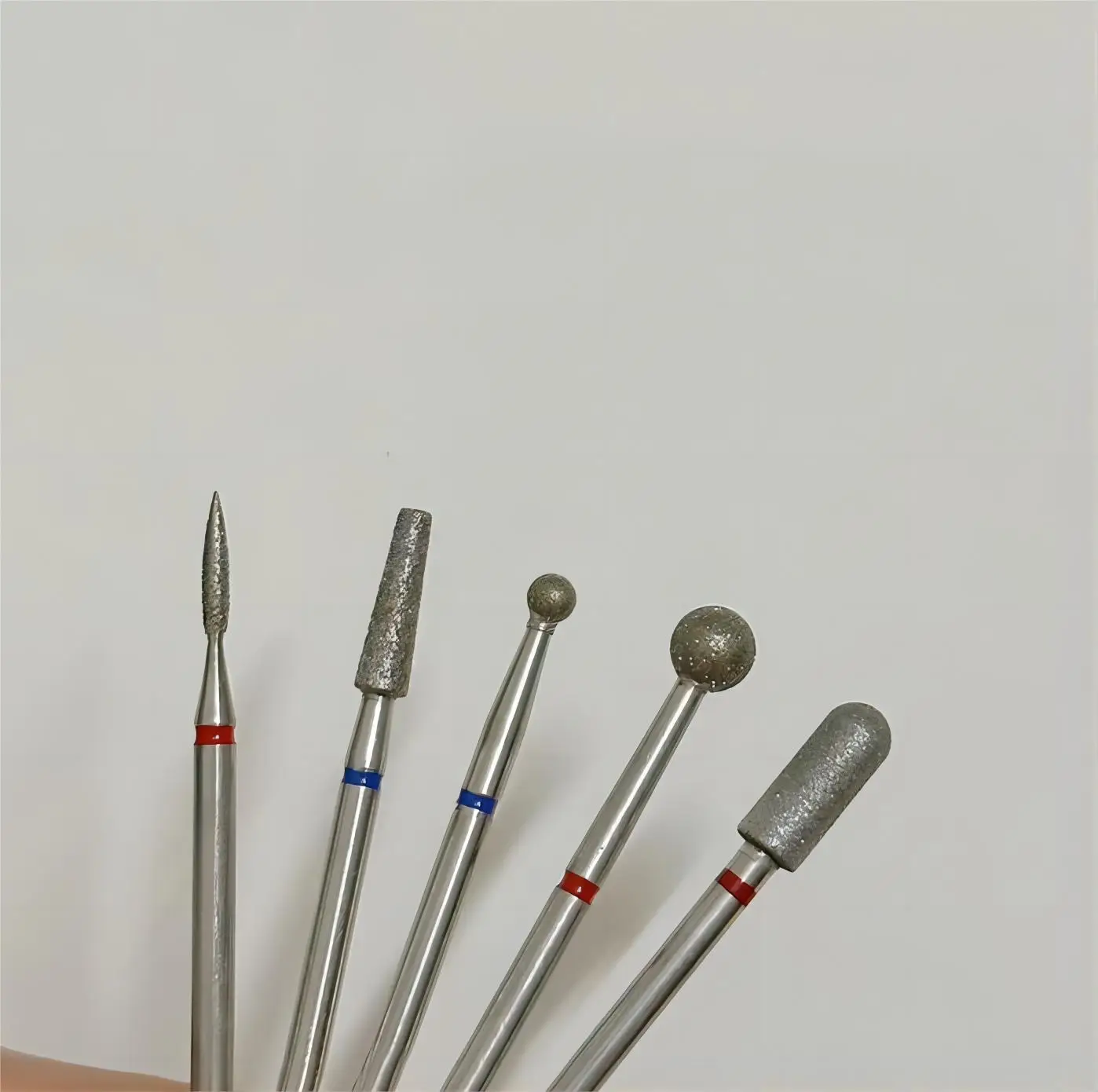 Manicure Carbide Ceramic Nail Drill Bit Set Tapered Drills Milling Cutter High Quality Urbuti Portable Nail Drill Machine ROHS