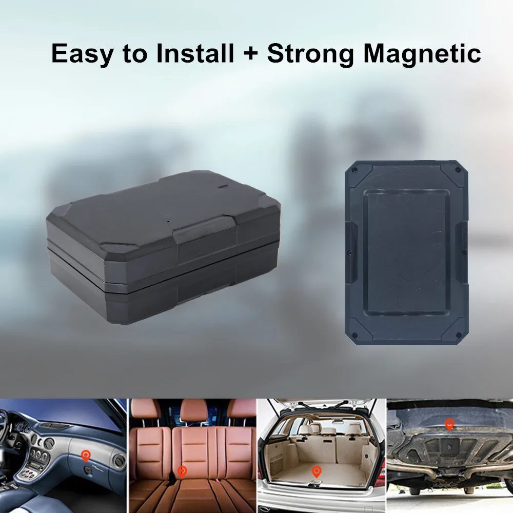 Long Standby Rechargeable Vehicle Car Truck Magnetic Tracking Device