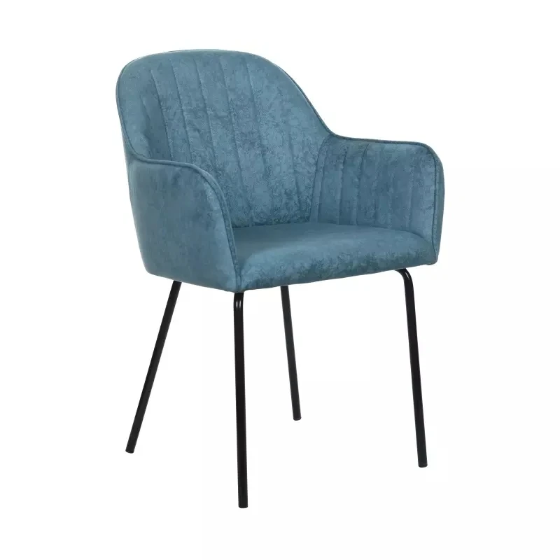 Popular Sale Simple Design Comfortable Luxury Restaurant Hotel Chair Upholstered Velvet Fabric Dinning Dining Chairs