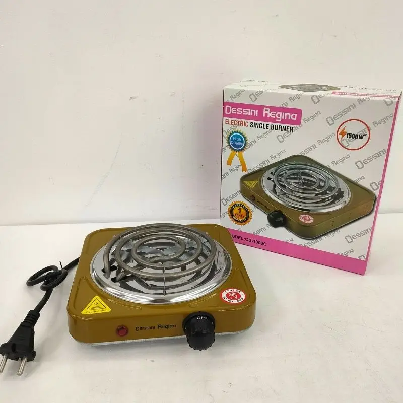 Hot selling safety electric heater cooking burner home kitchen appliance portable solid electric stove single hot rolled plate