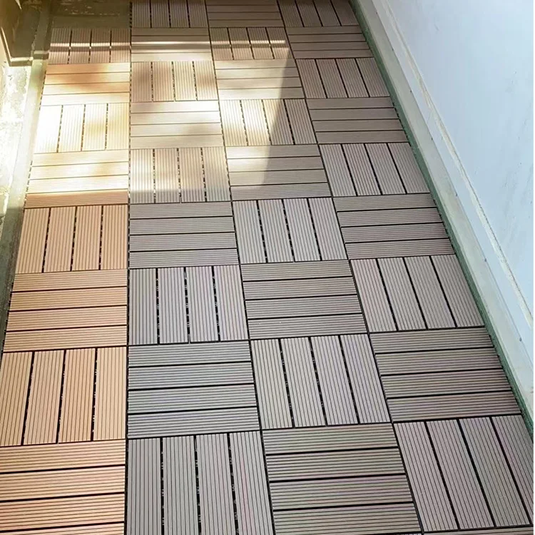 HDPE waterproof out wpc decking Alternative solid wood for outdoor for swimming pool