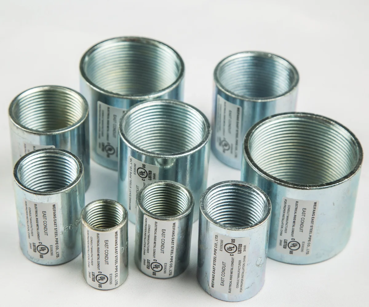 manufactured seamless steel Rigid conduit coupling