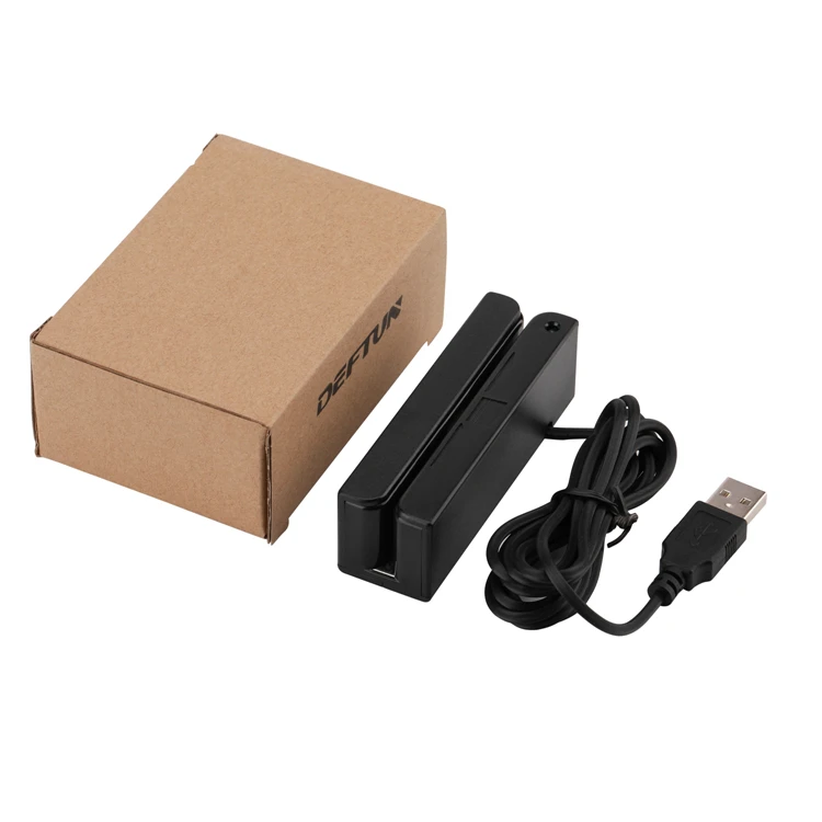  USB-считыватель магнитных кредитных карт считыватель Plug and play от фабрики