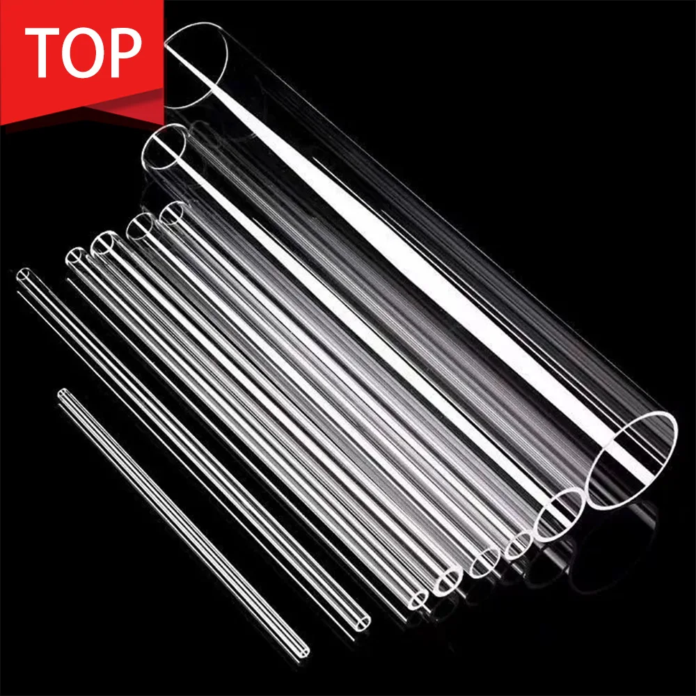 High Quality 10MM to 1500MM Diameter Clear PMMA Plastic Pipe Acrylic Tube