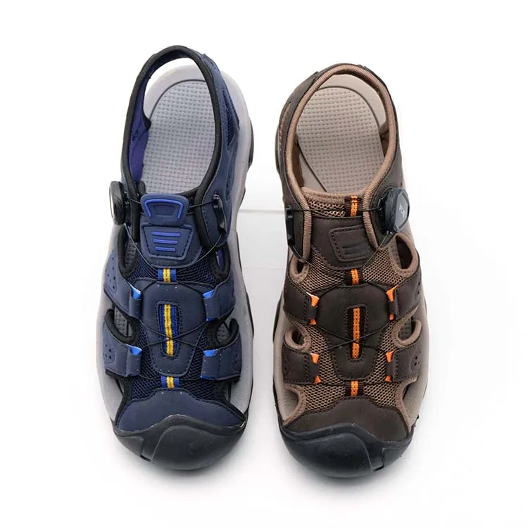 
BOA Wholesale Sandal Man Shoes, Summer PU Sport Sandal For Man 