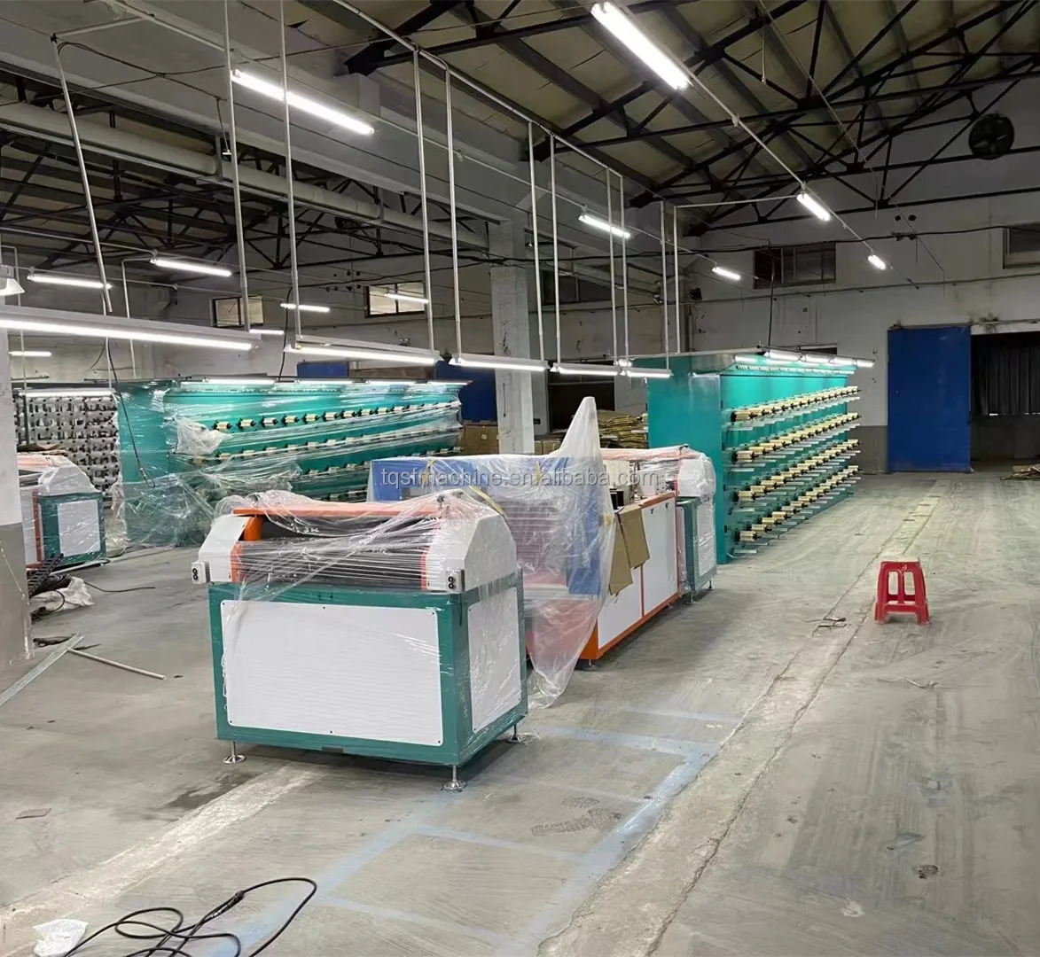 Машина для деформации 600 m/min материнская пряжа деформации расщепляющий станок 220V/380V высокоскоростное оборудование для прямого деформации