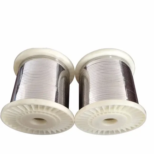 FeCrAl electrical heating resistance 0Cr23AL5 flat wire/ribbon