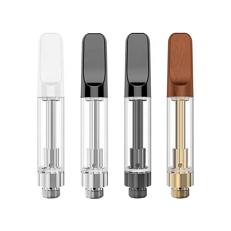 1.0ml empty disposable cbd co2  thick oil ceramic vape cartridge cbd