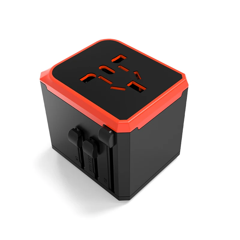 Universal US ,Switzerland,UK Power Convert Plug  Travel Power Adaptor Worldwide Essentials Wall Charger