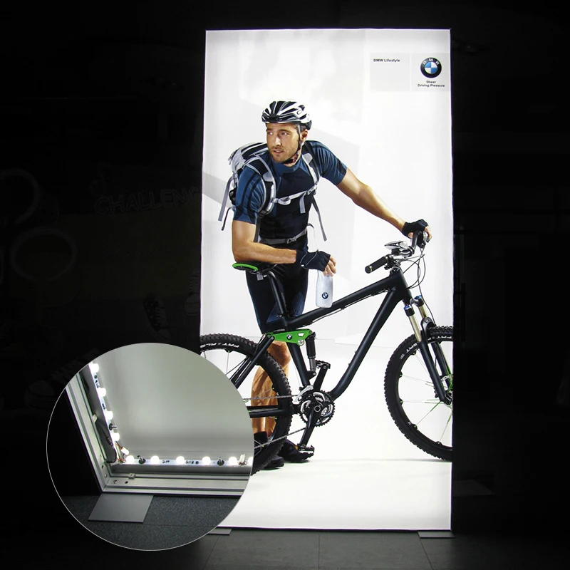 24V 5LEDs rigid strip white light with lens 9*50 degree Osram LED Chip for light box SL-BL042-100-S