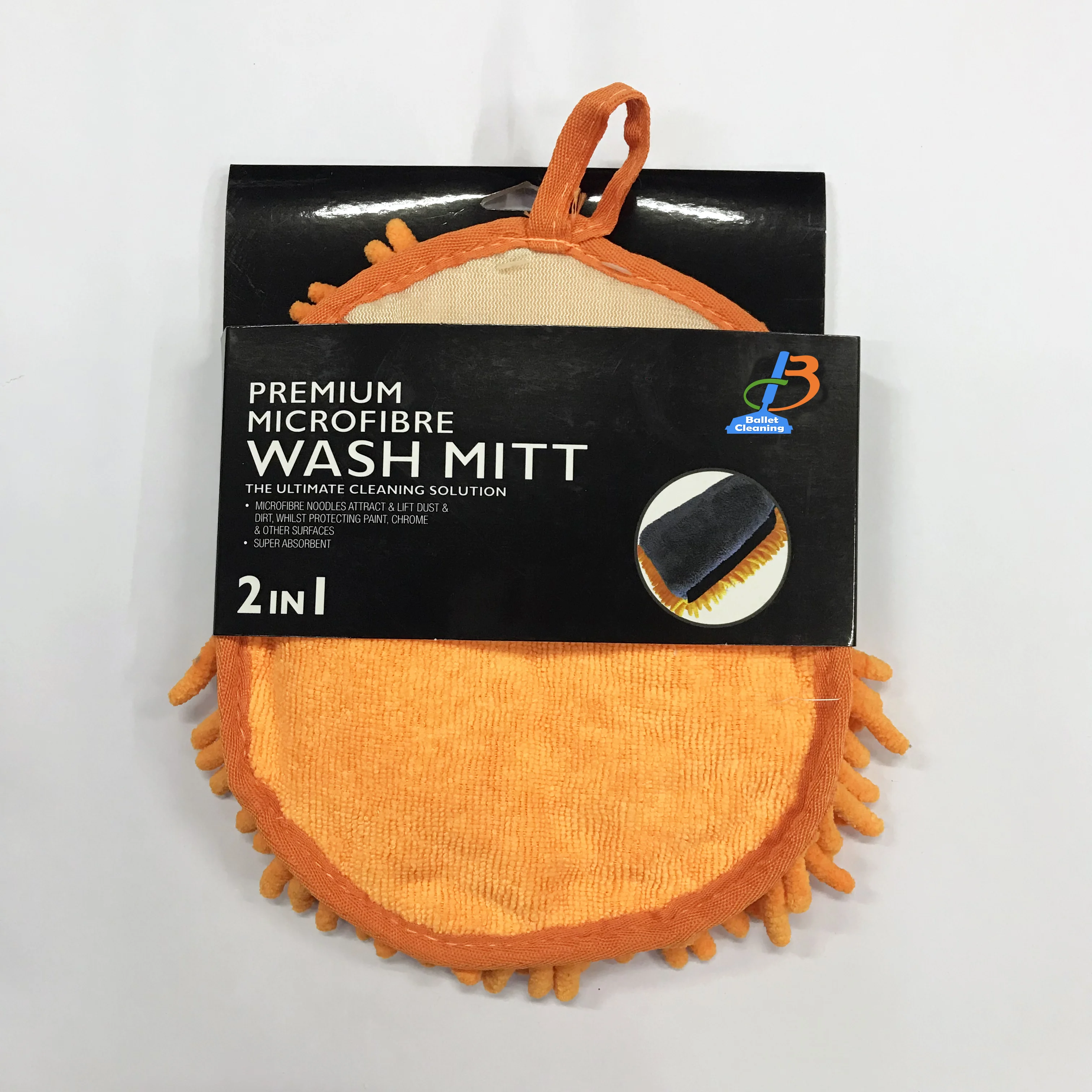 kitchen glass cup dish pot pan cleaning tools washer polisher car detailing mitt round smart chenille microfiber car wash mitt