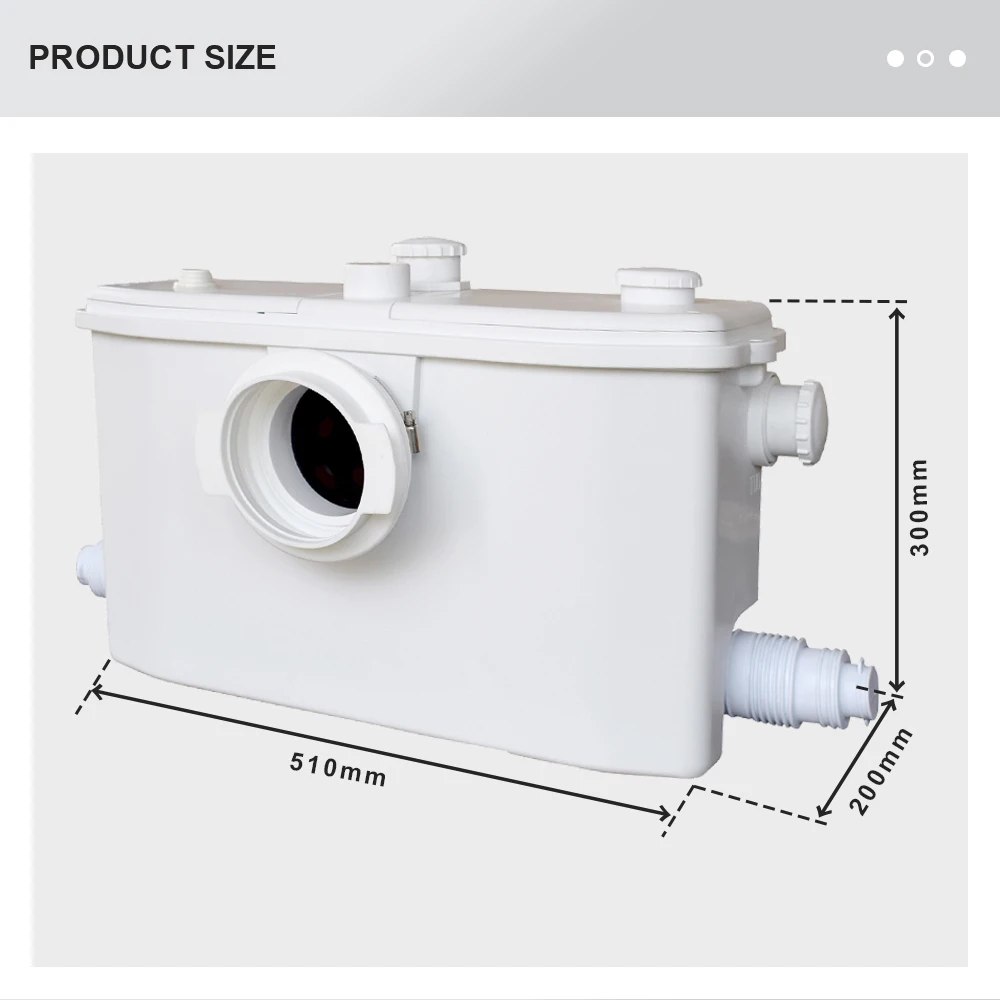 FLO700 Pro Macerator высокоэффективный Rv