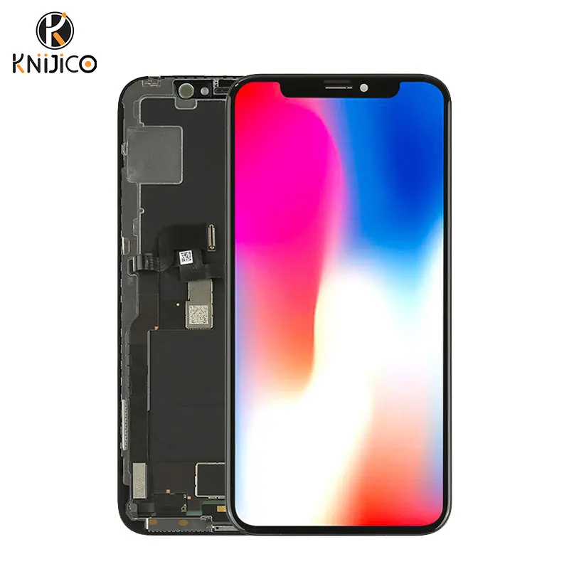  Knijico Запчасти для сотового телефона экран iphone 6 7 8X12 ЖК-экран оптовая продажа ЖК-дисплей мобильного 8X11 12