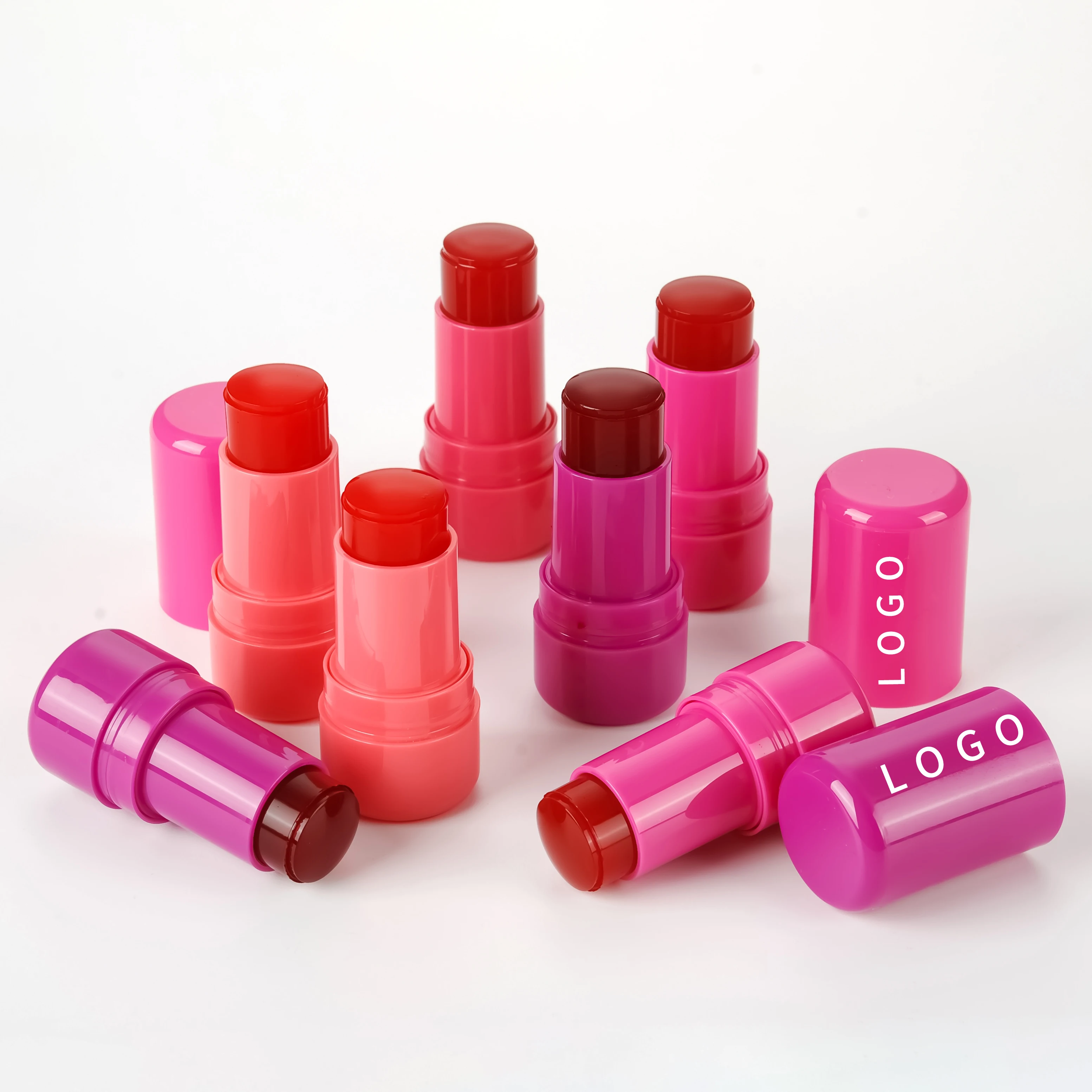 New arrival jelly blush stick private label lip and check blush jelly tint