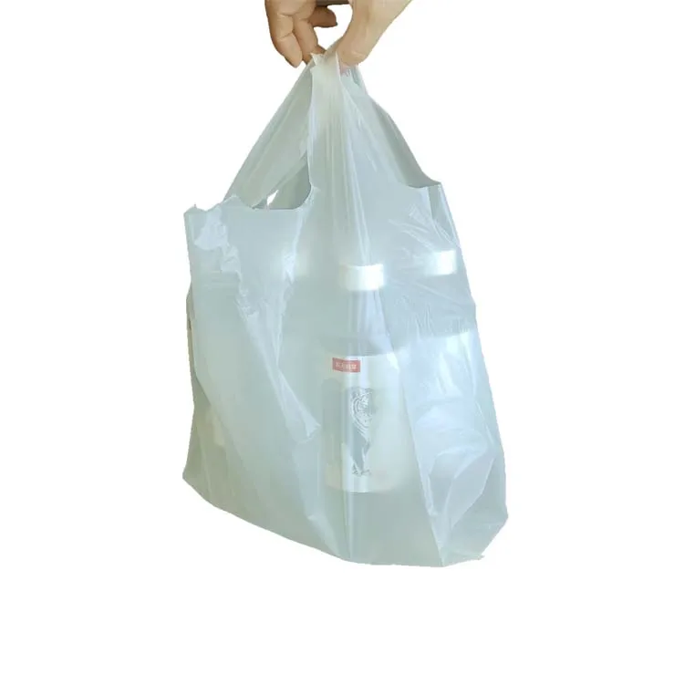 Cornstarch Biodegradable Bioplastic Cheap T-Shirt Plastic Bag Hdpe Plastic Shopping Bags