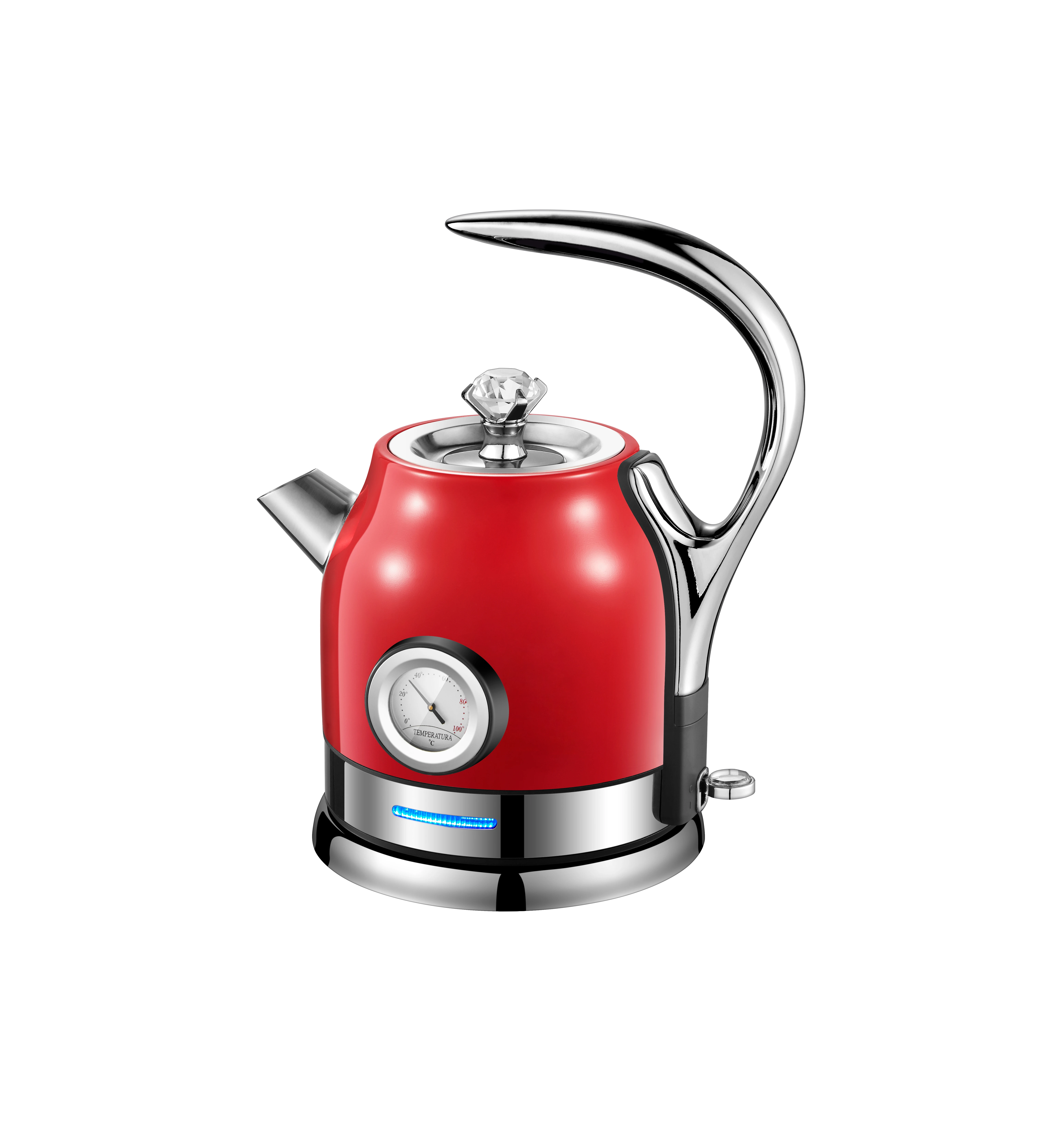
2021 New Design European Style Electric Kettle With Cook Texture Supported By Graceful Lines 