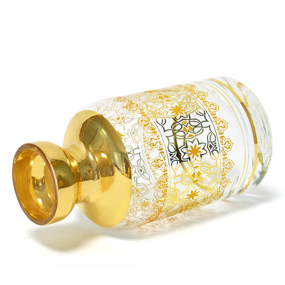 Factory price customized  made unique fancy decanter glass bottles Large Perfume Style Clear Liquid Decanter