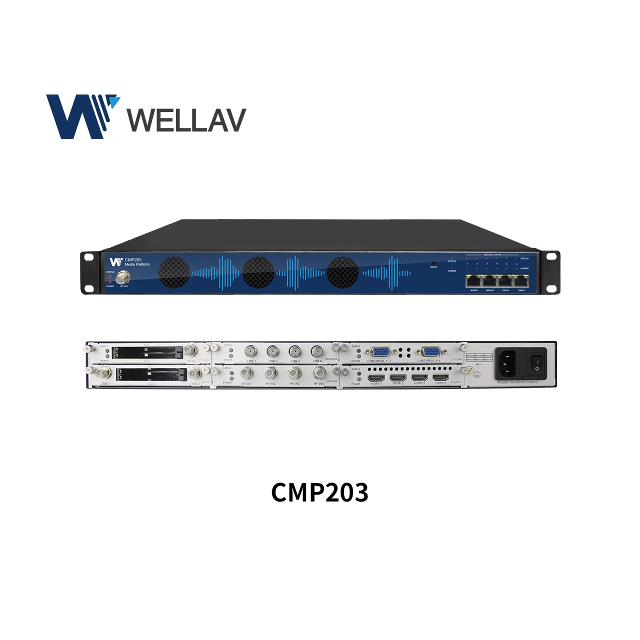 Оборудование 24ch IP ISDB-T QAM DVB-T ATSC модулятор радио и tv-вещательное