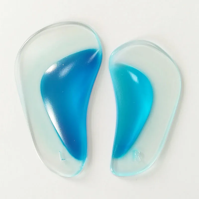 Силиконовая детская ортопедическая стелька поддержка свода стопы коррекция плоскостопия подушка для обуви