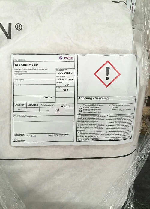 Construction SITREN P750 Cementitious Drymix Application Highly Efficient Water Repellent