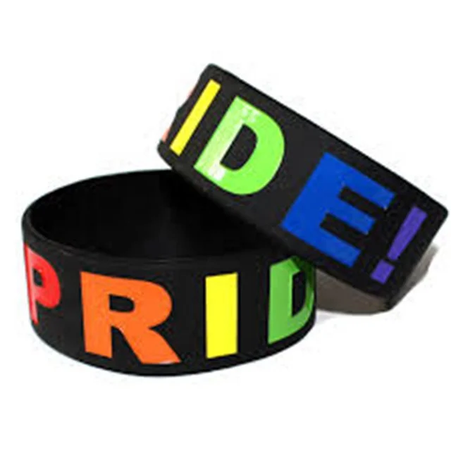 Оптовая продажа, высококачественный черный силиконовый браслет 1 дюйм с гравировкой, заполненный цветным силиконовым браслетом