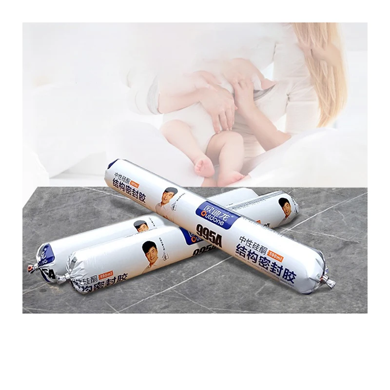 400 мл колбасный структурный силиконовый герметик для солнечных