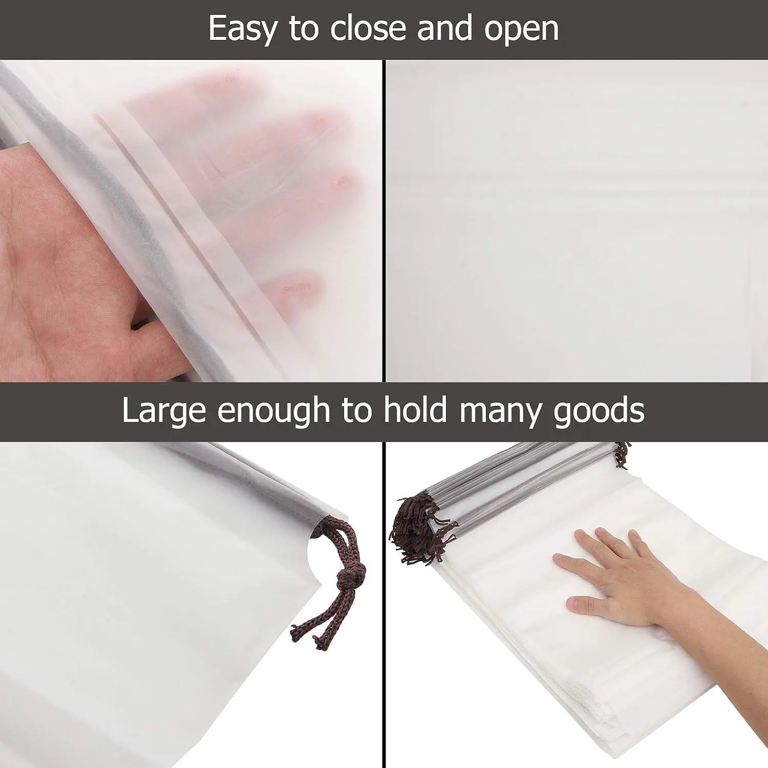 Custom Printed  Waterproof Gift Promotional Sport Pull String Solid Color Mini Drawstring Shoe Dustproof Packaging Bag