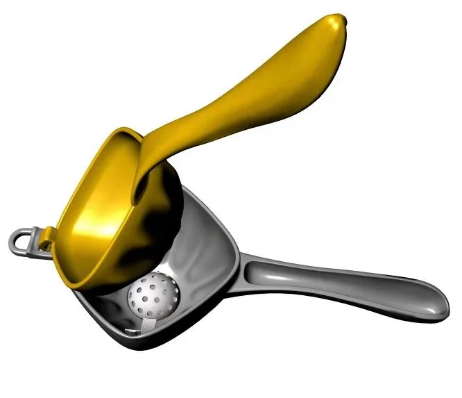 
OEM ODM Juice Press Kitchen Gadget Lemon Clip Handheld Manual Juice Squeezer Durable Household Fruit Juicer Aluminum Alloy 