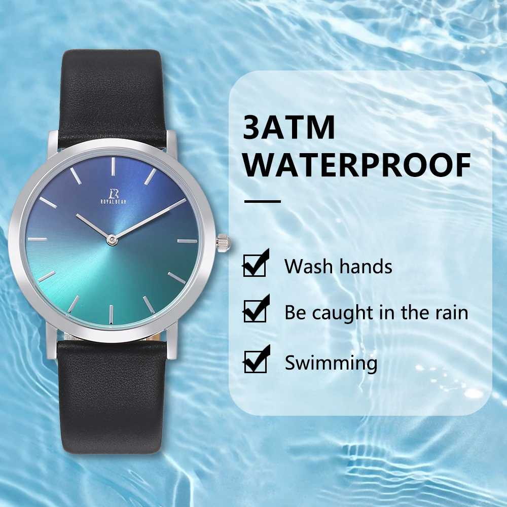 Luminous Watches Men Waterproof Stainless Steel Hour Fashion Quartz Watch